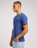 náhled Pánské tričko s krátkým rukávem Lee MEDIUM WOBBLY LEE TEE SURF BLUE