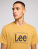 náhled Pánské tričko s krátkým rukávem Lee XM LOGO TEE PALE GOLD