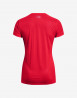 náhled Dámské tričko s krátkým rukávem Under Armour Tech SSV - Solid-RED