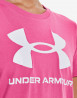 náhled Dámské tričko s krátkým rukávem Under Armour UA SPORTSTYLE LOGO SS-PNK