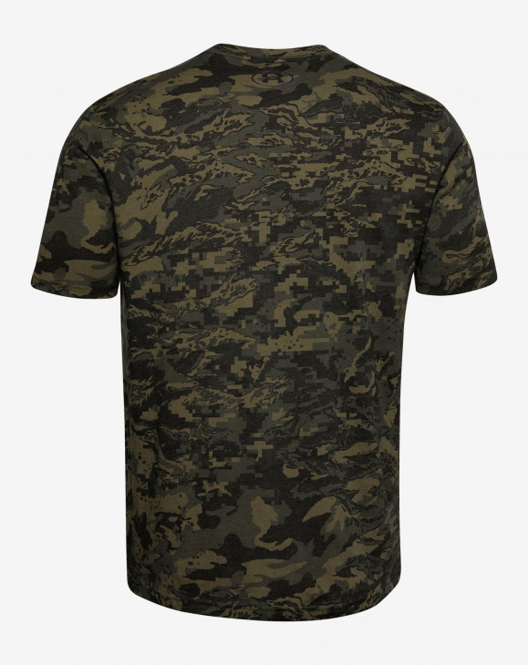 detail Pánské tričko s krátkým rukávem Under Armour UA ABC CAMO SS-BLK
