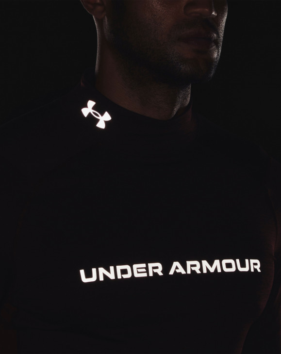 detail Pánské tričko s dlouhým rukávem Under Armour UA CG Armour Fitted Twst Mck-RED