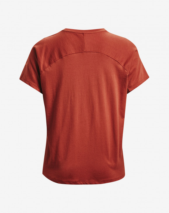 detail Dámské tričko s krátkým rukávem Under Armour UA PROJECT ROCK BULL SS-RED
