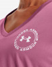 náhled Dámské tričko s krátkým rukávem Under Armour Tech Solid LC Crest SSV-PNK