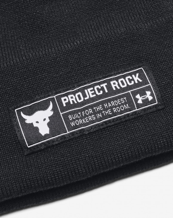 detail Pánská čepice Under Armour UA Project Rock-BLK