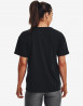 náhled Dámské tričko s krátkým rukávem Under Armour UA Esential Cttn Stretch Tee-BLK