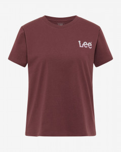 Dámské tričko s krátkým rukávem Lee SMALL LOGO TEE BOYSENBERRY