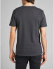 náhled Pánské tričko s krátkým rukávem Lee SS TONAL LOGO TEE WASHED BLACK šedé
