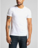náhled Pánské tričko s krátkým rukávem Lee 2-PACK CREW BLACK WHITE