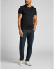 náhled Pánské tričko s krátkým rukávem Lee 2-PACK CREW BLACK WHITE