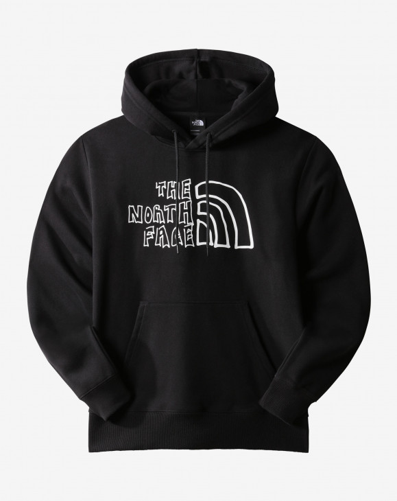 detail Pánská mikina The North Face M PRINTED HEAVYWEIGHT PULLOVER HOODIE