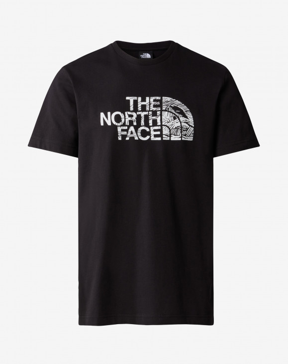 detail Pánské tričko s krátkým rukávem The North Face M S/S WOODCUT DOME TEE