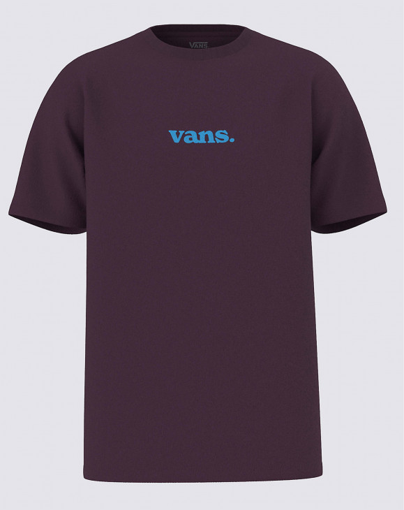 detail Pánské tričko s krátkým rukávem Vans MN LOWER CORECASE SS TEE BLACKBERRYWINE/