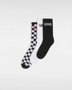 Dětské ponožky Vans BY CLASSIC VANS CREW SOCK Black/White