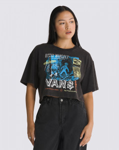 Dámské tričko s krátkým rukávem Vans WM VANS SUPER NATURAL RELA Black