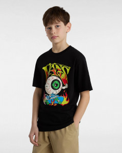 Chlapecké tričko s krátkým rukávem Vans BY EYEBALLIE SS Black