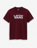 náhled Pánské tričko s krátkým rukávem Vans MN VANS CLASSIC Burgundy/White