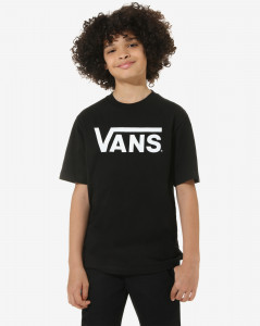 Chlapecké tričko s krátkým rukávem Vans BY VANS CLASSIC BOYS BLACK/WHITE