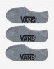 náhled Pánské ponožky Vans MN CLASSIC SUPER NO SHOW (9.5-13, 3PK) HEATHER GREY