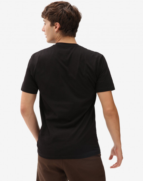 detail Pánské tričko s krátkým rukávem Vans MN LEFT CHEST LOGO T Black/White