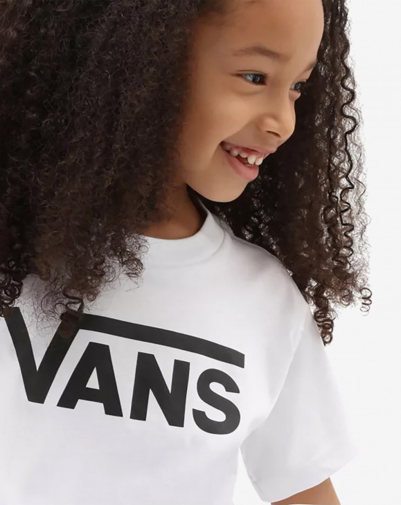 detail Dětské tričko s krátkým rukávem Vans BY VANS CLASSIC KIDS White/Black