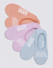 náhled Dámské ponožky Vans WM 6.5-10 3P B Hthrc Dusty Blue