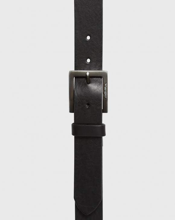 detail Pánský pásek Wrangler KABLE BUCKLE BLACK BLACK