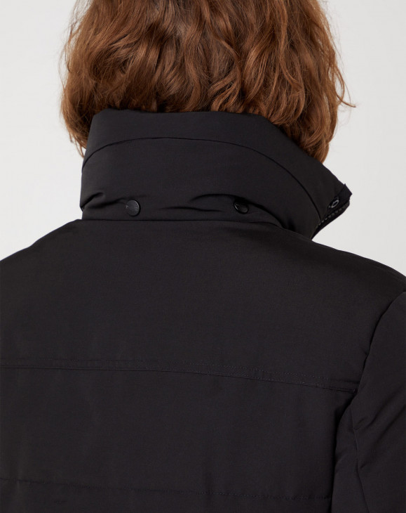 detail Pánská zimní bunda Wrangler BODYGUARD BLACK