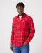 detail Pánská košile Wrangler WESTERN SHIRT FORMULA RED