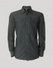 náhled Pánská košile Wrangler MIX MATERIAL SHIRT BLACK